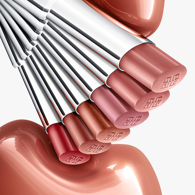 Givenchy Rose Perfecto Shine Serum Lipstick In Brown