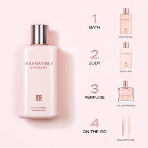 View 4 - IRRESISTIBLE BODY MILK - Luscious rose dancing with radiant blond wood. GIVENCHY - 200 ML - P035003