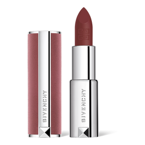 Vue 1 - LE ROUGE SHEER VELVET - Le rouge à lèvres matte à l’effet floutant qui offre 12 heures de tenue et de confort.​ GIVENCHY - Rouge Safran - P084938