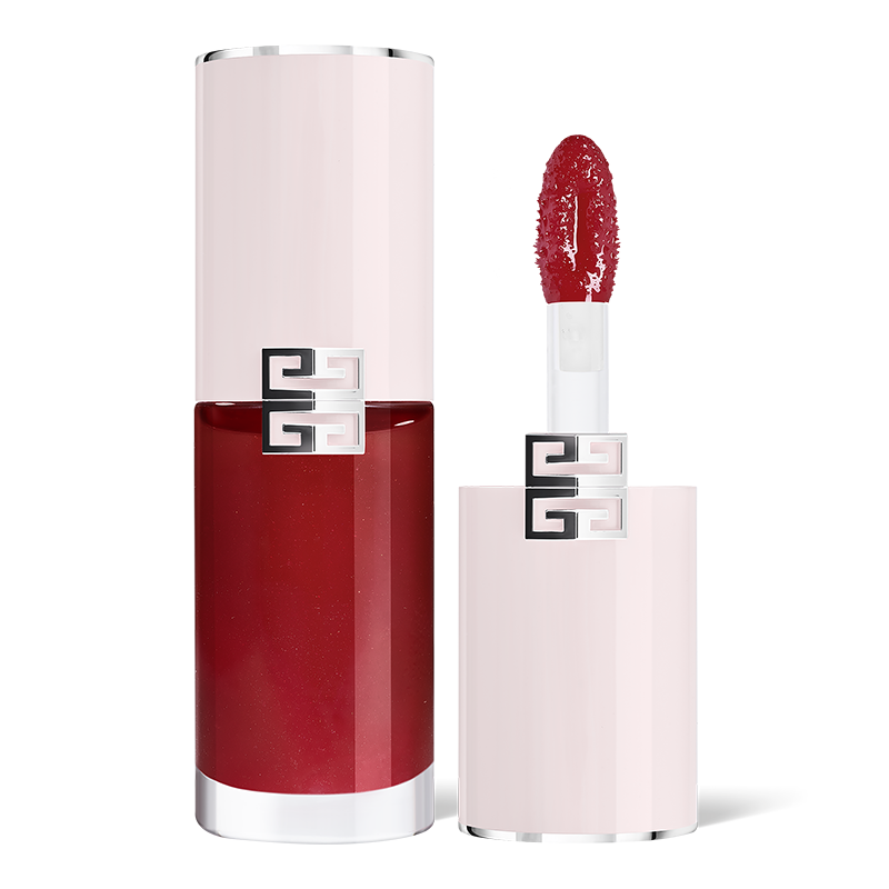 GIVENCHY ROSE PERFECTO SERUM  LIP OIL SWATCH