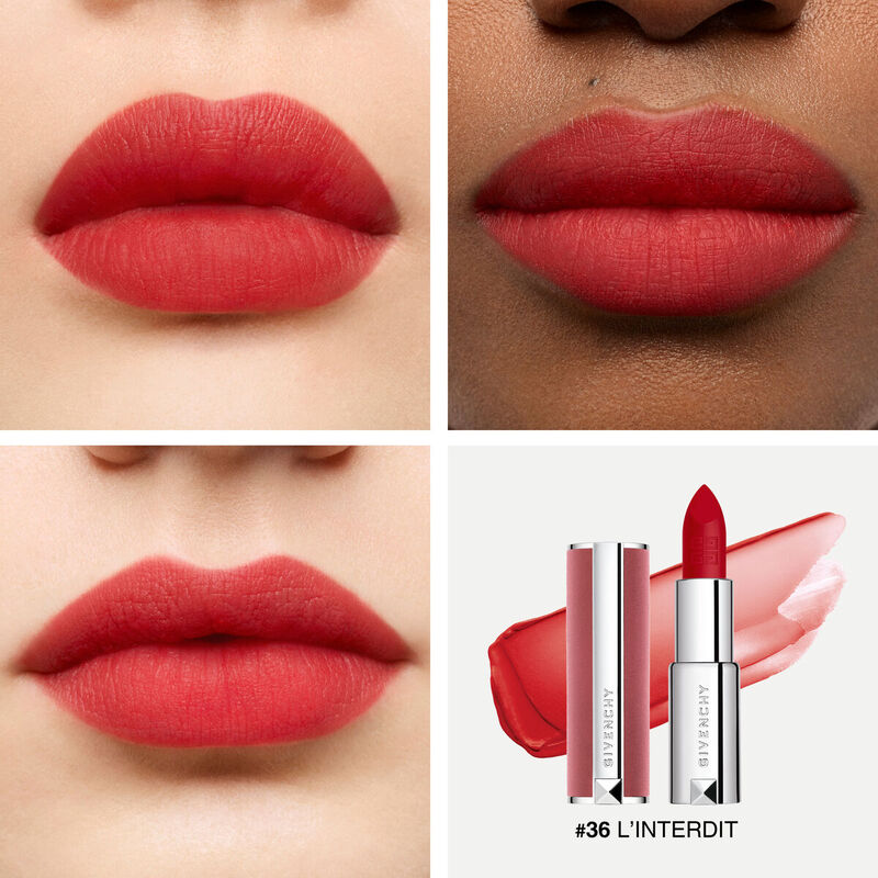 Le Rouge Sheer Velvet - Blurring matte lipstick - n3