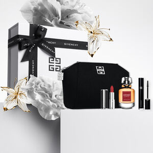 TROUSSE L'INTERDIT ANGÉLIQUE ROUGE X MASCARA INTERDIT X MINI ROUGE INTENSE SILK