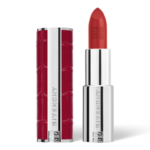 Vue 1 - LE ROUGE INTERDIT INTENSE SILK - L'iconique rouge à lèvres semi-mat Le Rouge Interdit Intense Silk dans une édition couture exclusive GIVENCHY - L'INTERDIT - P183212