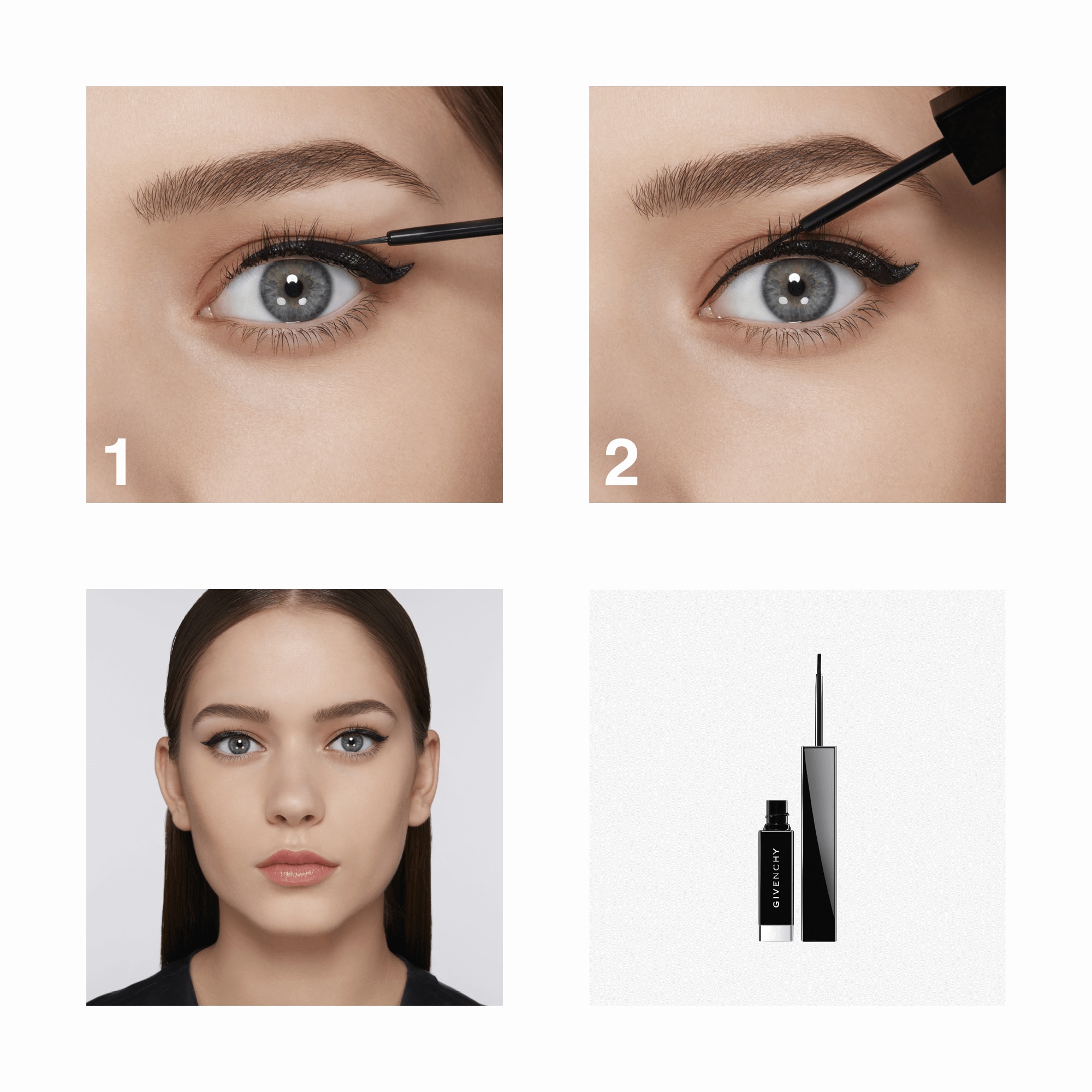 LINER VINYL • Brush Tip Eyeliner, High 