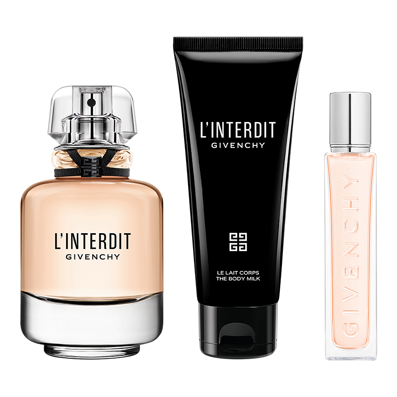 Givenchy - L'Interdit Gift Set - Eau de parfum, body lotion and travel spray - n2