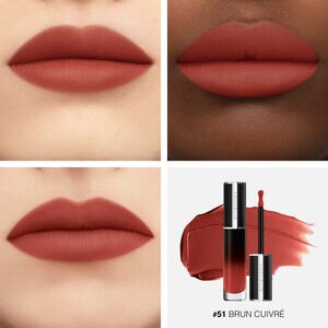 View 4 - LE ROUGE INTERDIT CREAM VELVET - Brun Cuivré