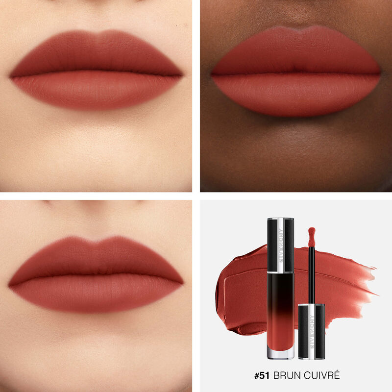 Le Rouge Interdit Cream Velvet - Whipped matte liquid lipstick - n3