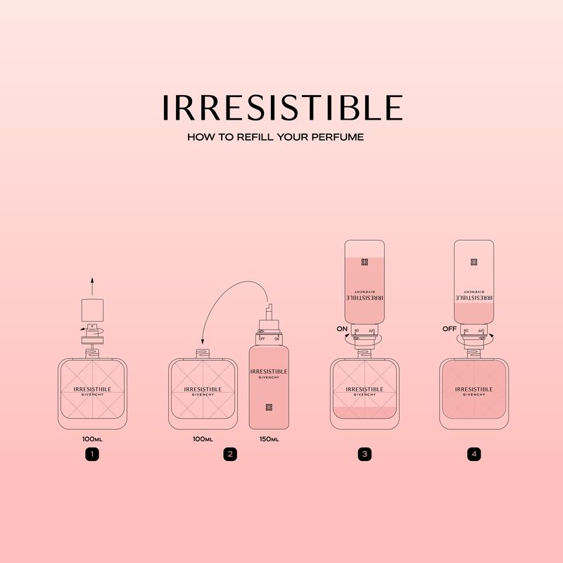 Irresistible - Eau de parfum - refill​ fruity, woody, floral - n6