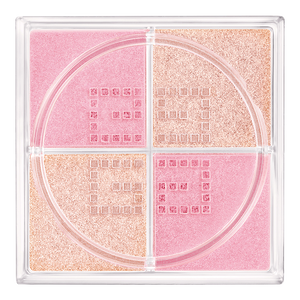View 4 - Prisme Libre Highlighter - The perfect combination of a subtle pink blush and a soft golden highlighter, for a luminous, rosy finish. GIVENCHY - TAFFETAS DORÉ - P000189