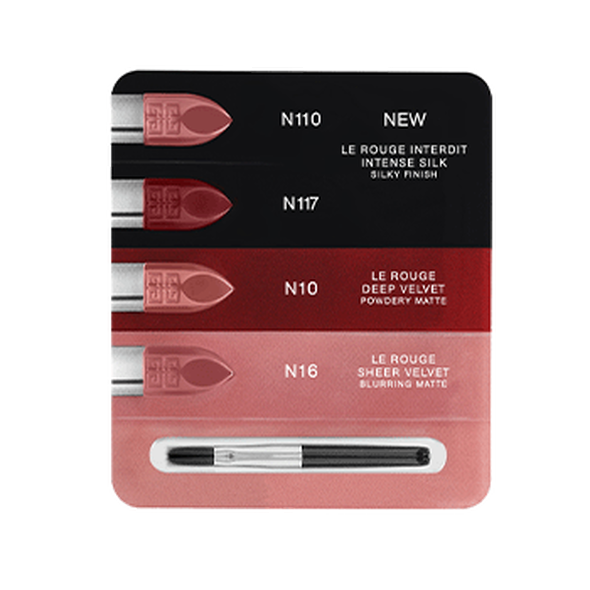 Le Rouge Interdit 4 tonalità nude