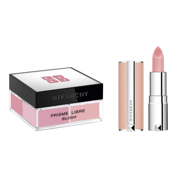 Givenchy Prisme Libre Blush & Perfecto Mini Lip Balm Set