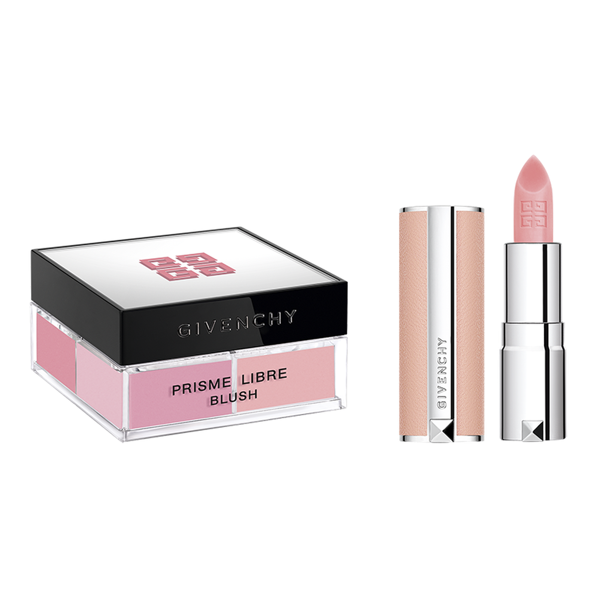 GIVENCHY PRISME LIBRE セット Prisme Libre Blush & Perfecto Mini Lip Balm Set | Givenchy