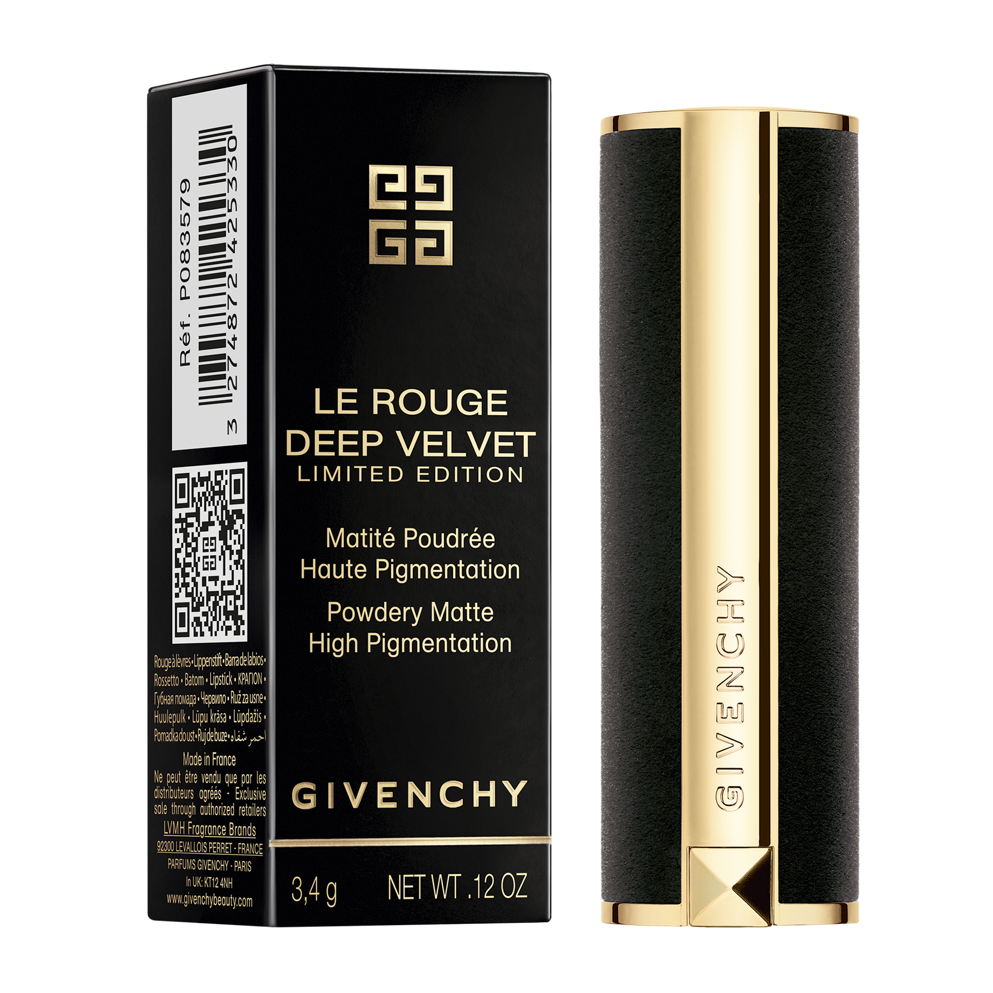 View 5 - LE ROUGE DEEP VELVET - N&deg;37 - Rouge Grain&eacute;