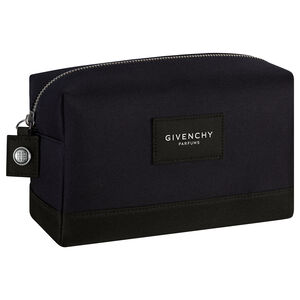 View 1 - Men's Black Toiletry Bag