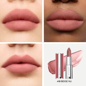 View 4 - LE ROUGE SHEER VELVET - Beige Nu