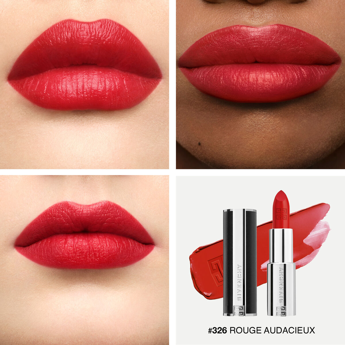 Le Rouge Interdit Intense Silk Luminous matte lipstick Givenchy Beauty