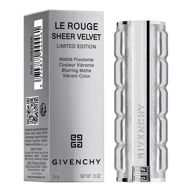 Vue 4 - LE ROUGE SHEER VELVET - N&deg;16 - Nude Bois&eacute;