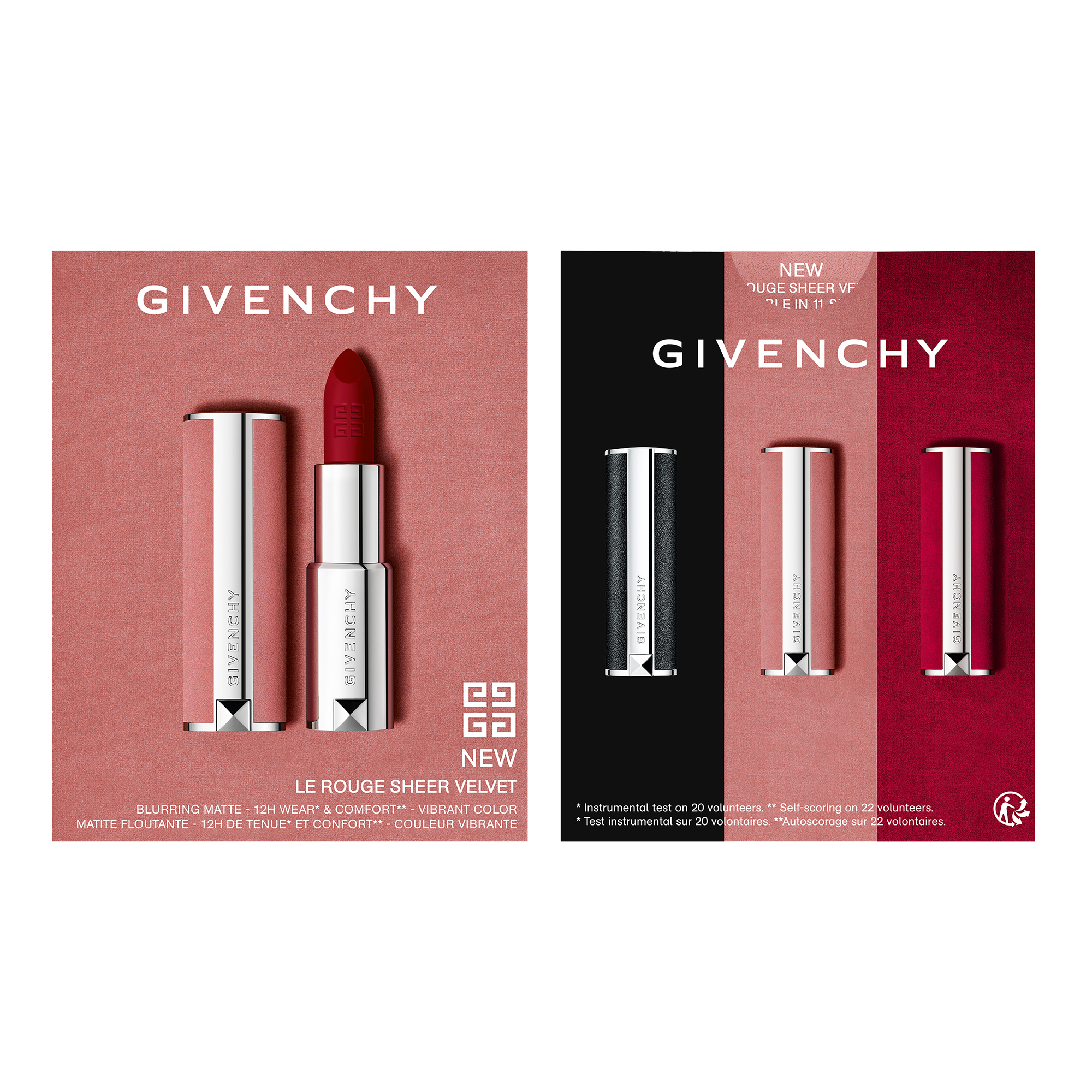 View 1 - Le Rouge Sheer Velvet