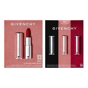 View 1 - Le Rouge Sheer Velvet