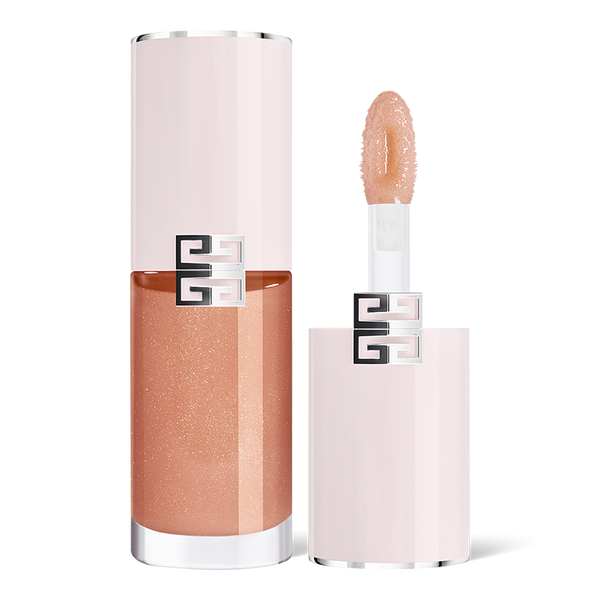 GIVENCHY ROSE PERFECTO SERUM  LIP OIL SWATCH
