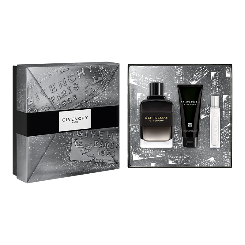 Givenchy - Gentleman Gift Set - Eau de Parfum Bois&eacute;e, shower gel and travel spray - n4