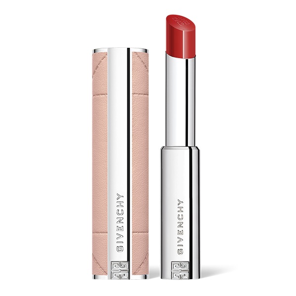 GIVENCHY - Rose Perfecto Shine Serum Lipstick - Care & Color Shine Lipstick With 24h Hydration Tint 306 N°306 - Luminous Red