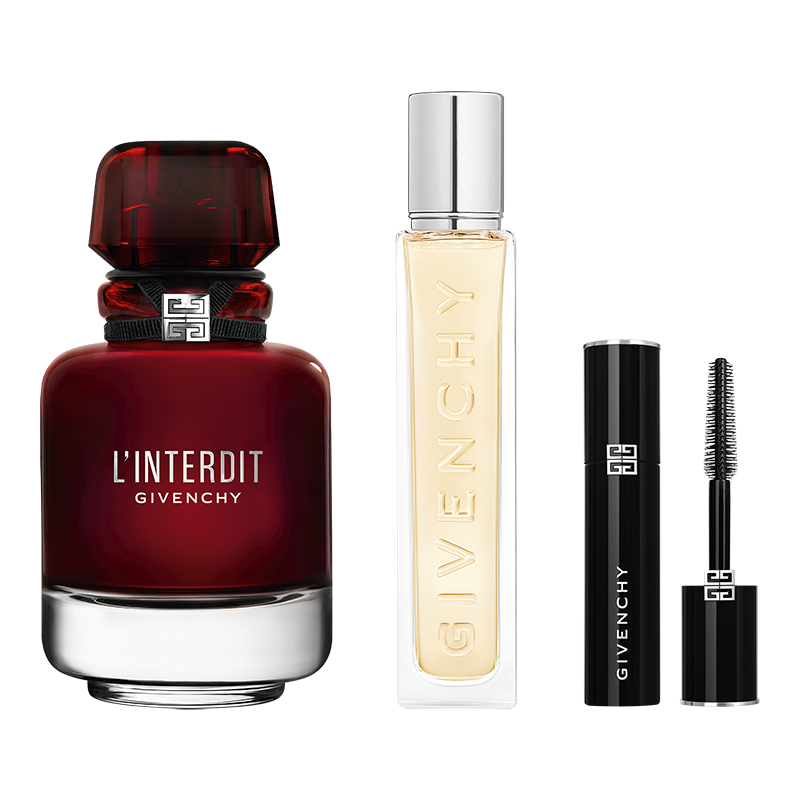 Givenchy - L'Interdit Gift Set - Eau de Parfum Rouge, travel spray and mini mascara - n2