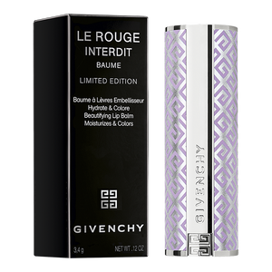 Vue 4 - LE ROUGE INTERDIT BAUME -  ÉDITION LIMITÉE - Le nouveau baume à lèvres universel couture hydratant et nourrissant en édition exclusive ultra-couture. GIVENCHY - Rosewood Glint - P183809