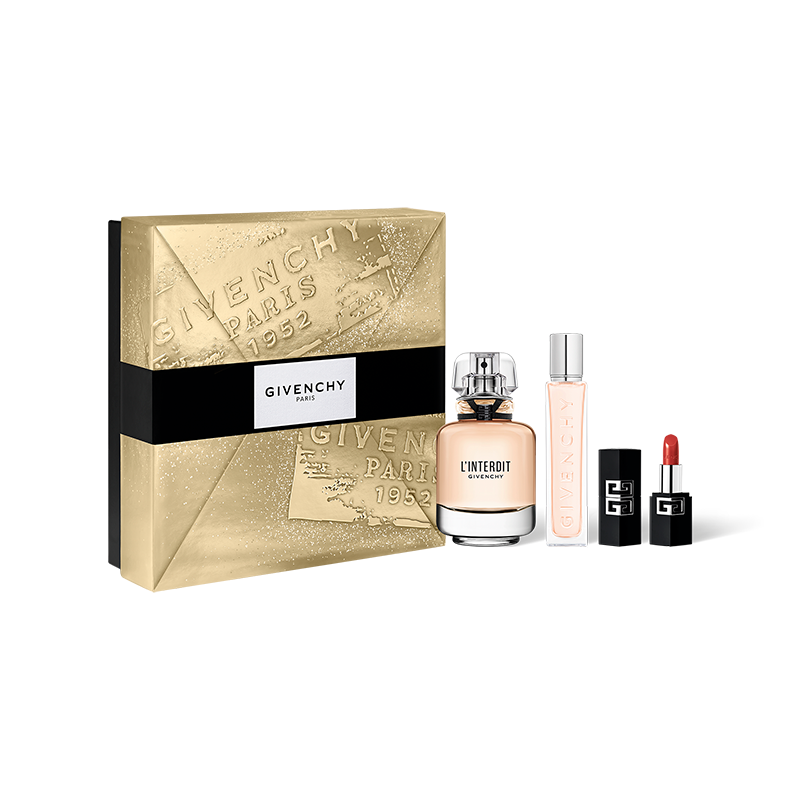 Givenchy - L'Interdit Gift Set - Eau de parfum, travel spray and mini lipstick