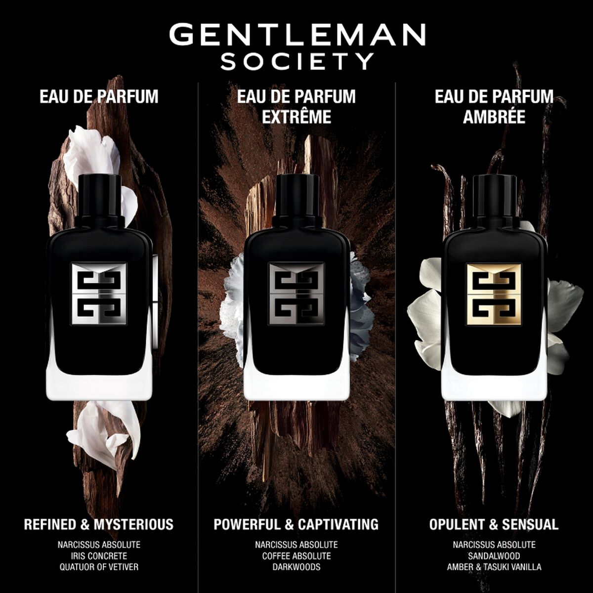 Gentleman Society - Eau de parfum woody, floral, aromatic 