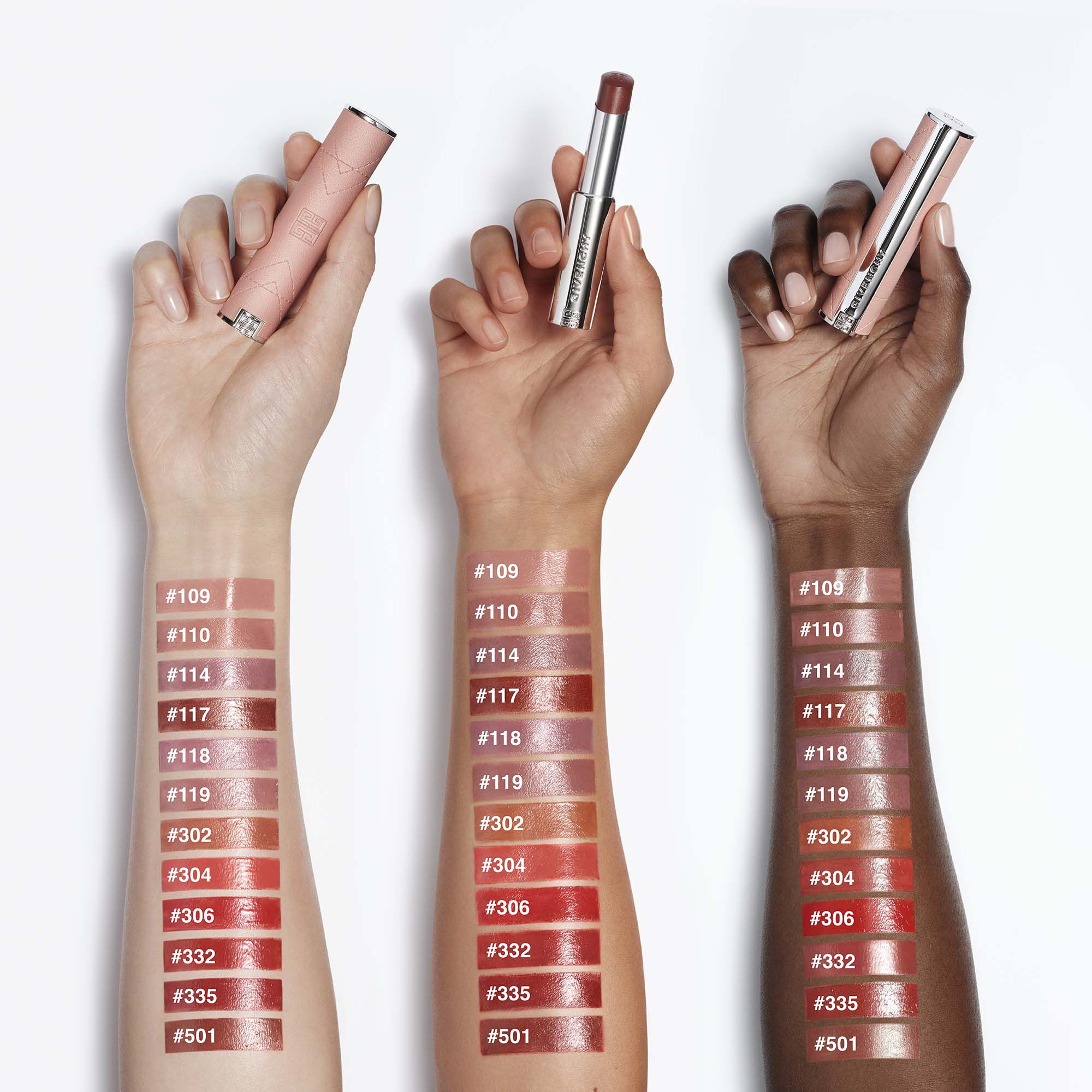 Givenchy Rose Perfecto Shine Serum Lip Oil Stick In N117