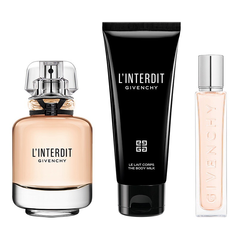 Givenchy - L'Interdit Gift Set - Eau de parfum, body lotion and travel spray - n2