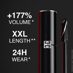 View 4 - L'INTERDIT MASCARA COUTURE VOLUME - The new Givenchy L'Interdit Mascara Couture Volume instantly intensifies your eyes with the most sophisticated volume, with 24-hour-wear² and lash care. GIVENCHY - 8 G - P000160