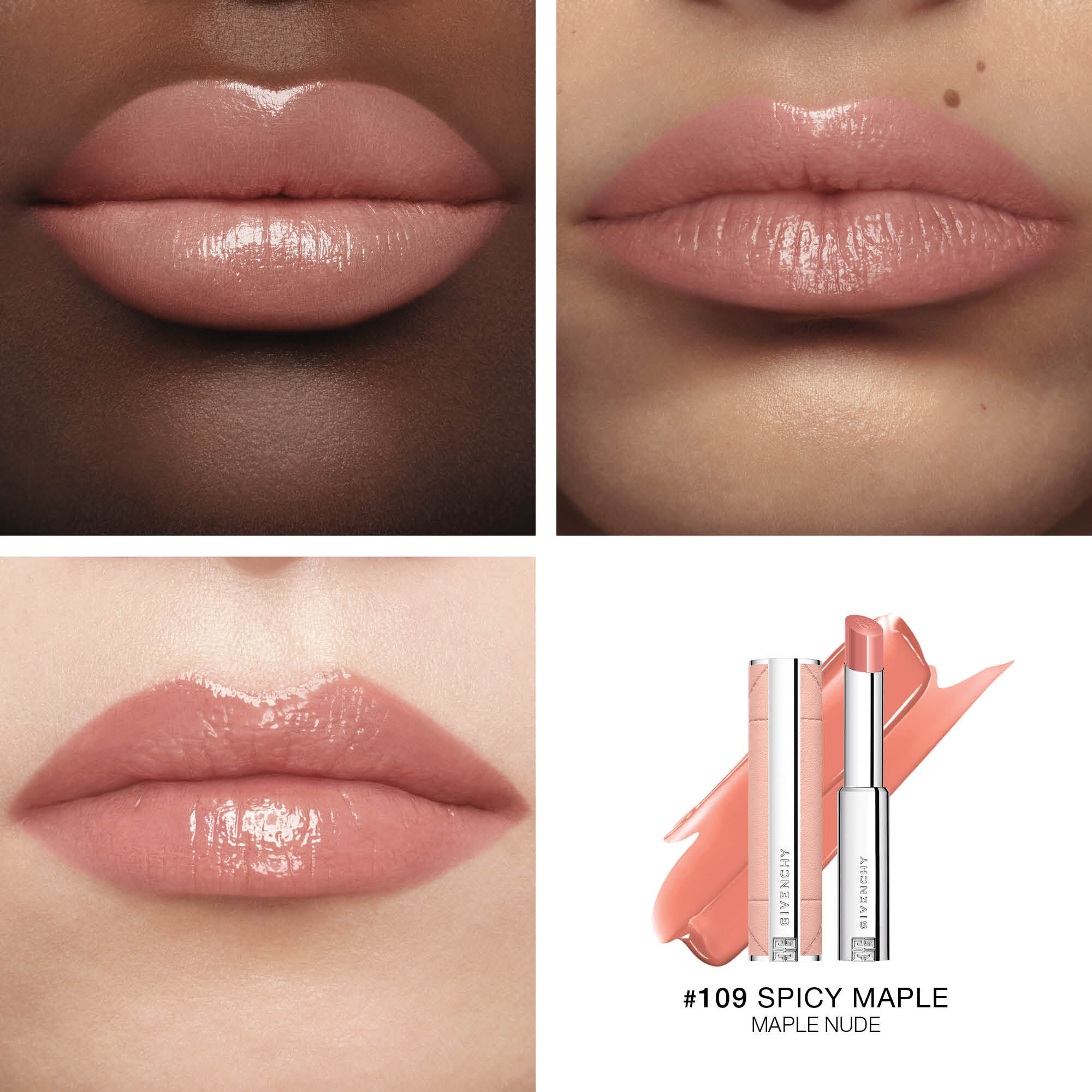 Givenchy Rose Perfecto Shine Serum Lipstick