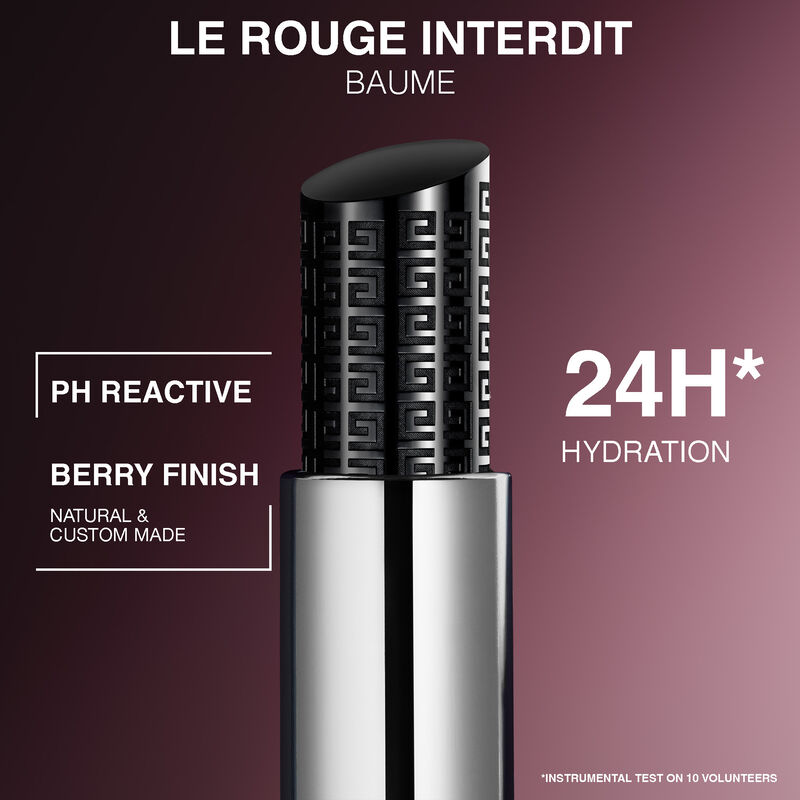 Le Rouge Interdit Balm - 24h hydration skincare-infused lip balm - n4