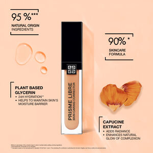 View 7 - PRISME LIBRE SKIN-CARING CORRECTOR - The color corrector with 24-hour hydration to neutralize color irregularities of the skin. GIVENCHY - PEACH - P087597