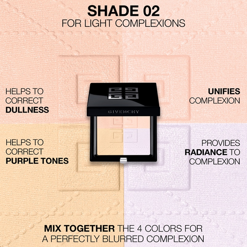 Prisme Libre 4-color Pressed Powder - Mattifying & blurring setting powder - n3