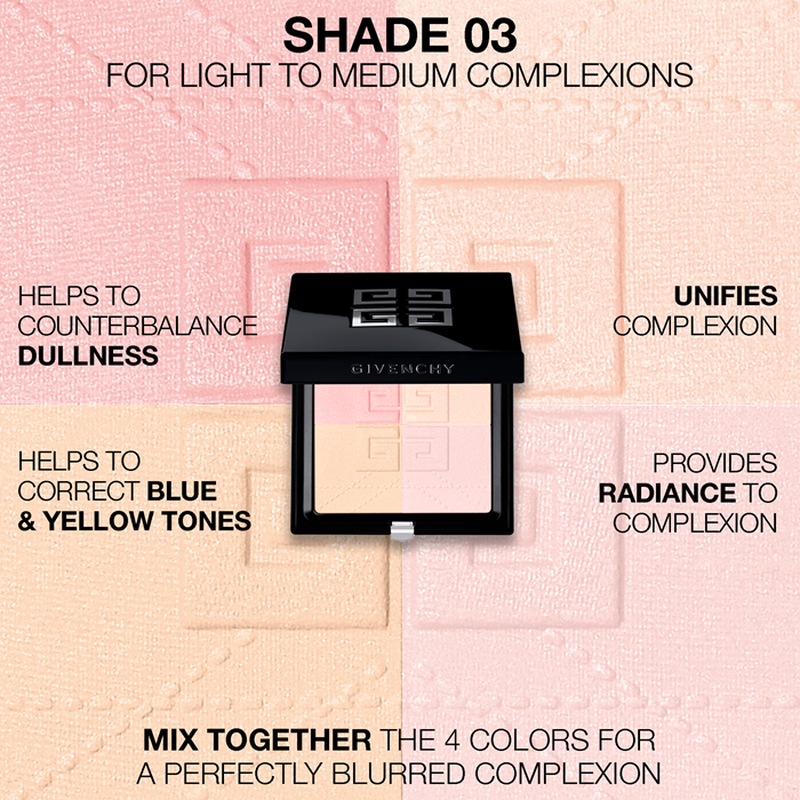 Prisme Libre 4-color Pressed Powder - Mattifying & blurring setting powder - n2