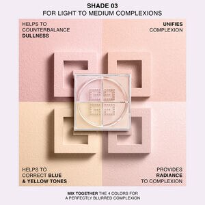 View 6 - PRISME LIBRE 4-COLOR LOOSE POWDER - VOILE ROSÉ
