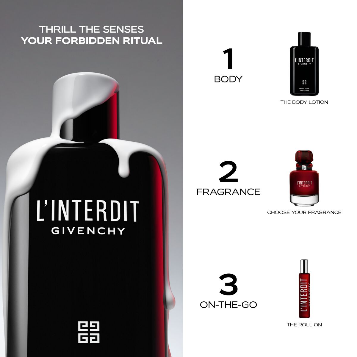 Givenchy Perfume Red Label L'INTERDIT ROUGE - Main Image