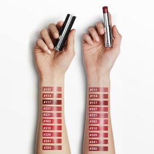 Vue 5 - LE ROUGE INTERDIT SATIN - CARMIN ESCARPIN