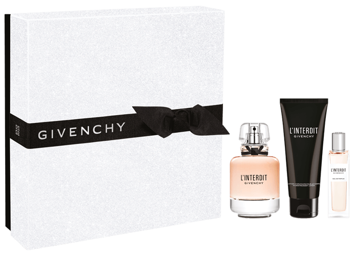 Givenchy dahlia noir gift set top