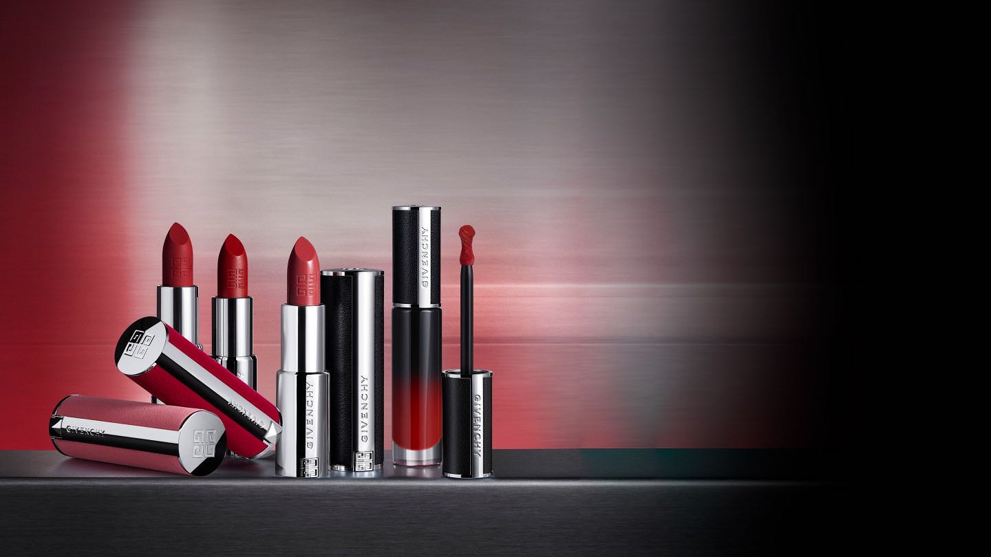 Colección de labiales, labial Givenchy