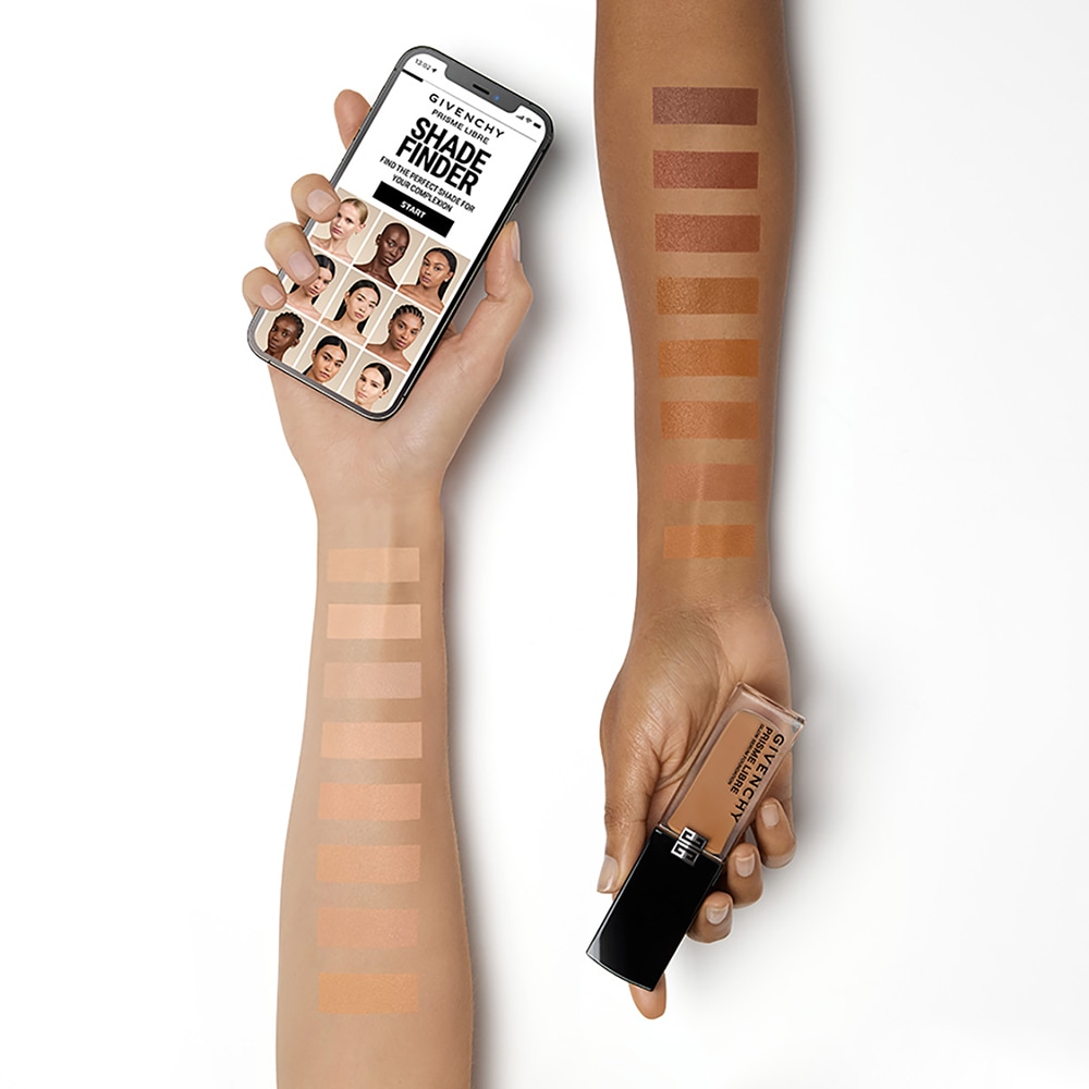 Arms to find your foundation shades