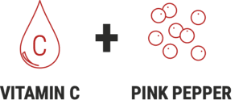 VITAMIN C + PINK PEPPER