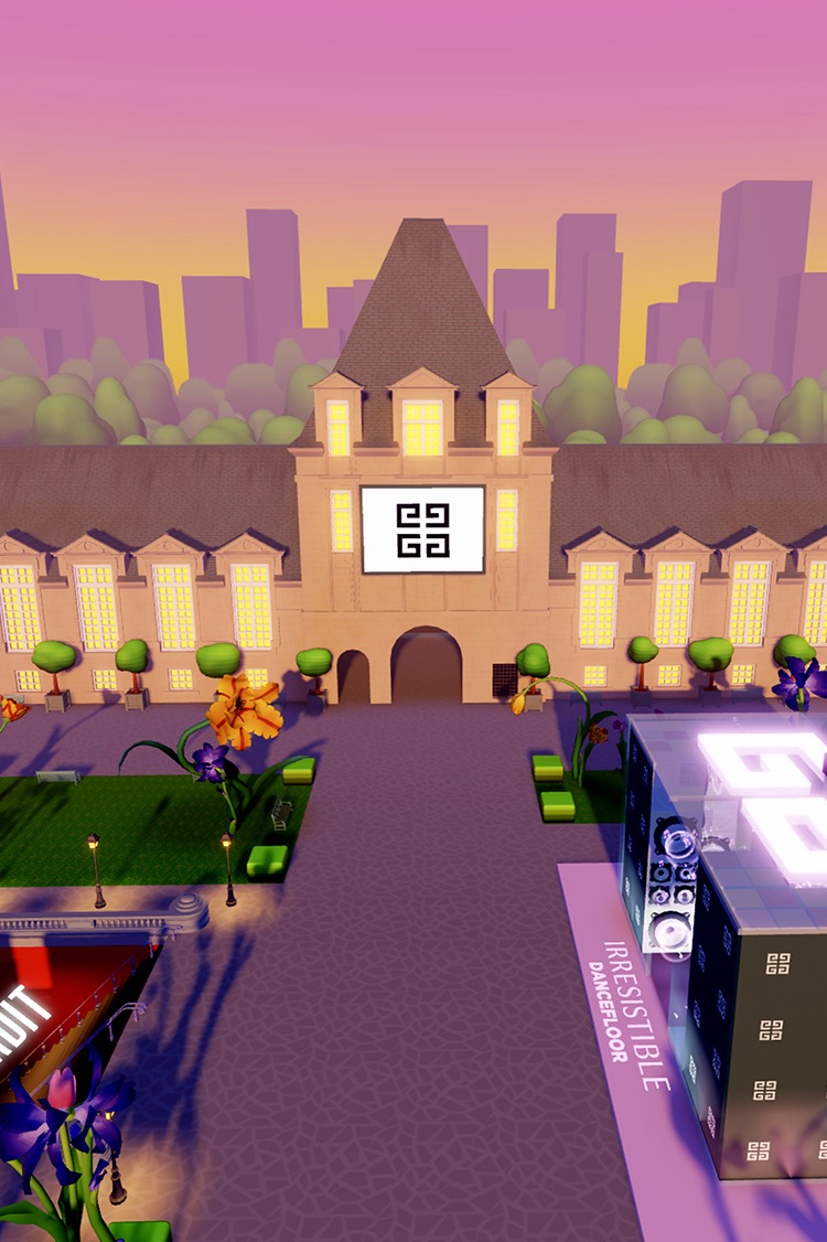 Givenchy Beauty House on Roblox