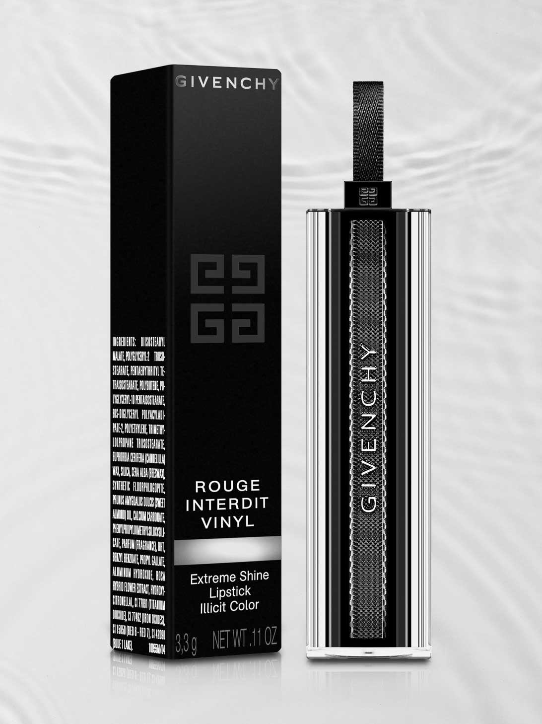 rouge interdit vinyl noir révélateur givenchy