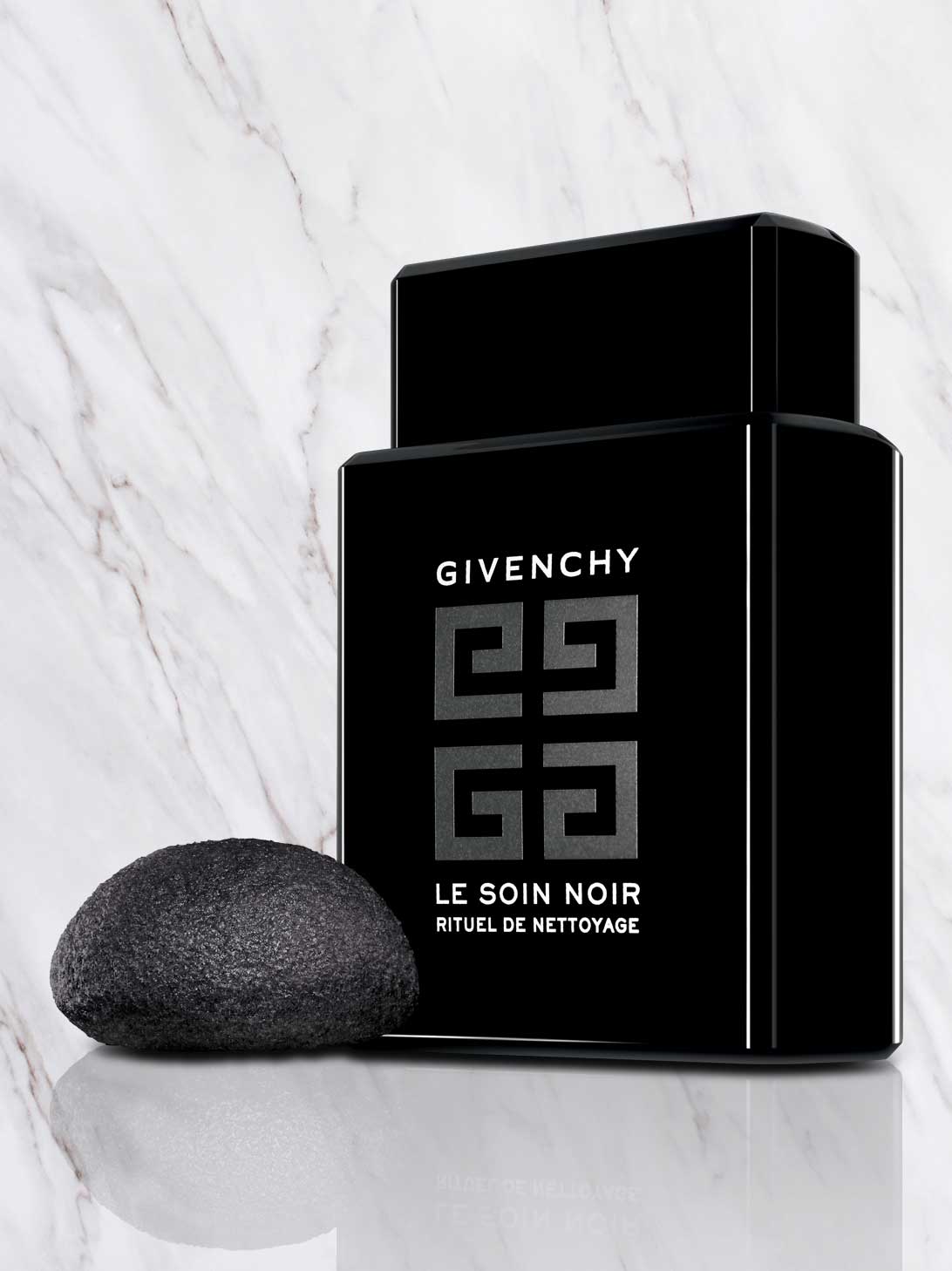 Le Soin Noir • Rituel de nettoyage - Nettoyant + Éponge Konjac ∷ GIVENCHY