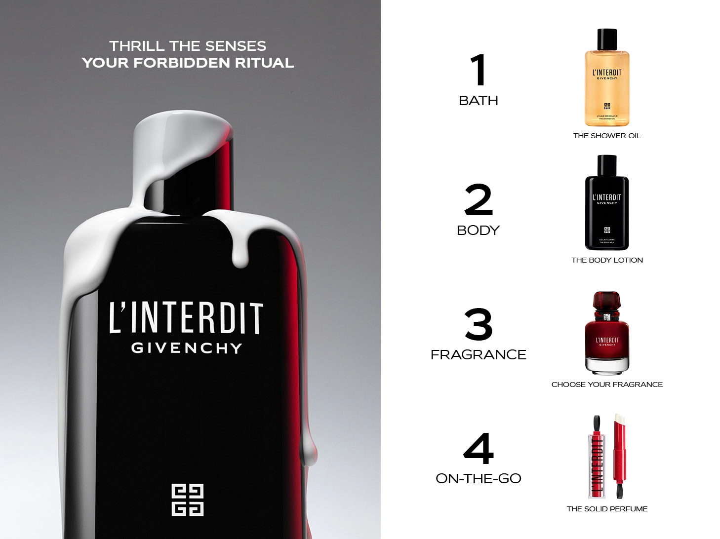 GIVENCHY ランテルディ ルージュ INTERDIT ROUGE 50ml