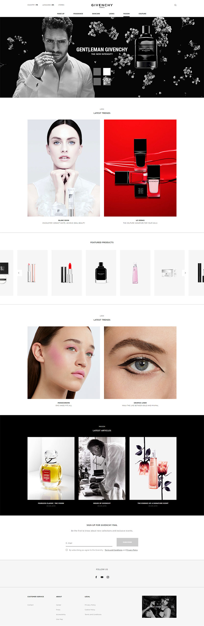 givenchy us website